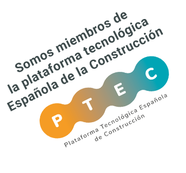 Somos miembros de la Plataforma Tecnologica Española de la Construcción